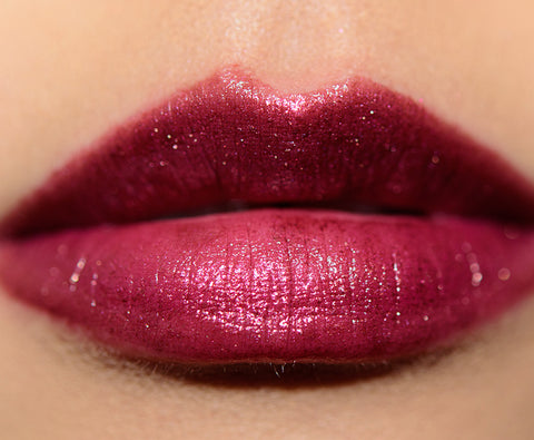 rossetto Mac Cosmetics Metallic Lipstick HADES FIRE
