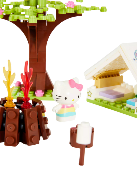gioco lego campeggio da costruire Sanrio Hello Kitty Camping Build Set