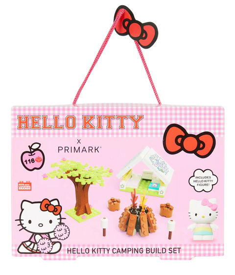 gioco lego campeggio da costruire Sanrio Hello Kitty Camping Build Set