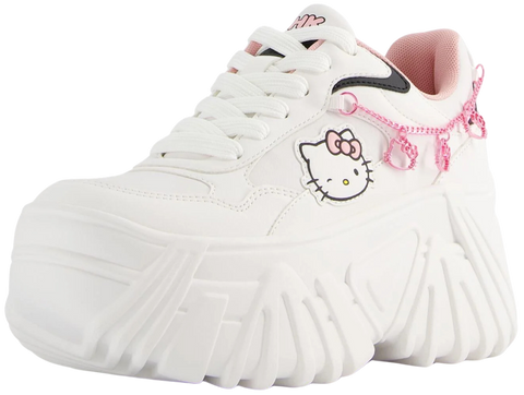 sneakers plateau donna Bershka x Sanrio Hello Kitty 1514/260/001 n° 36
