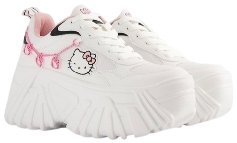 sneakers plateau donna Bershka x Sanrio Hello Kitty 1514/260/001 n° 36