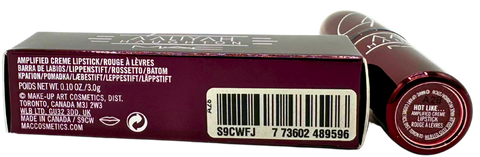 rossetto Mac Cosmetics Amplified Creme Lipstick Aaliyah Haughton HOT LIKE...