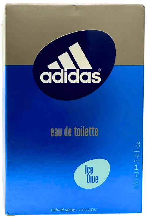 profumo uomo Eau de Toilette Adidas Coty Ice Dive Natural Spray vaporisateur 100 ml