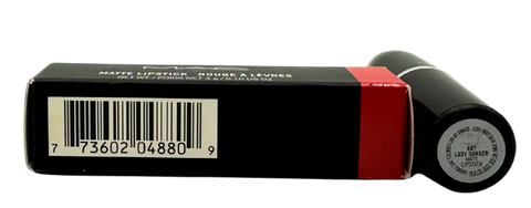 rossetto Mac Cosmetics Matte Lipstick 607 LADY DANGER