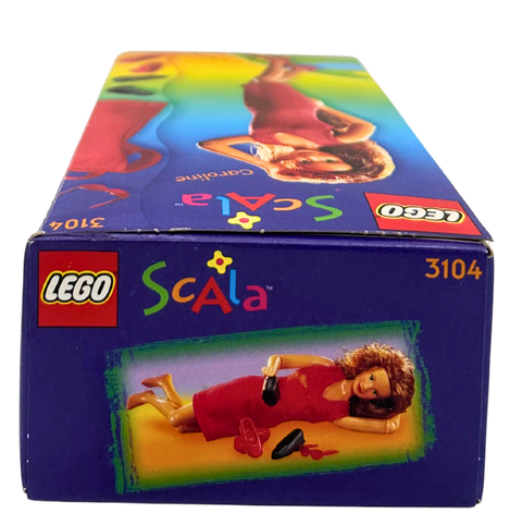 bambola LEGO Scala Caroline in red dress 3104 anno 1998