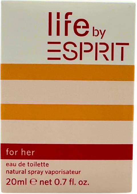 profumo donna Eau de Toilette Esprit LIFE BY ESPRIT for Her natural spray 20 ml