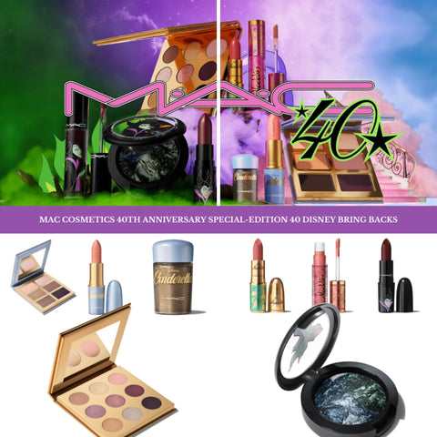 rossetto Mac Cosmetics Lustreglass Lipstick MAC 40 Anniversary Bring Backs Disney Cinderella ROYAL BALL