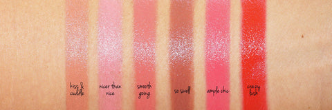 rossetto Mac Cosmetics Plenty Of Pout Plumping Lipstick 208 NICER THAN NICE