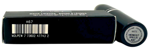 rossetto Mac Cosmetics Matte Lipstick Velvet Mattes MIDNIGHT BREEZE