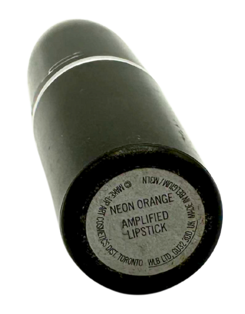 rossetto Mac Cosmetics Amplified Lipstick All About Orange NEON ORANGE