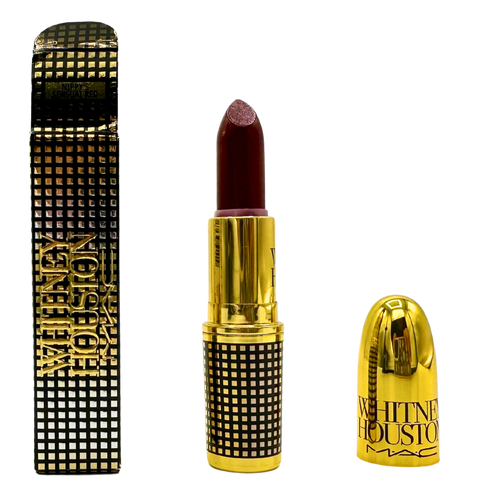 rossetto Mac Cosmetics Matte Lipstick Whitney Houston NIPPY'S SENSUAL RED