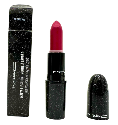 rossetto Mac Cosmetics Matte Lipstick Philip Treacy Heirloom Mix NO FAUX PAS