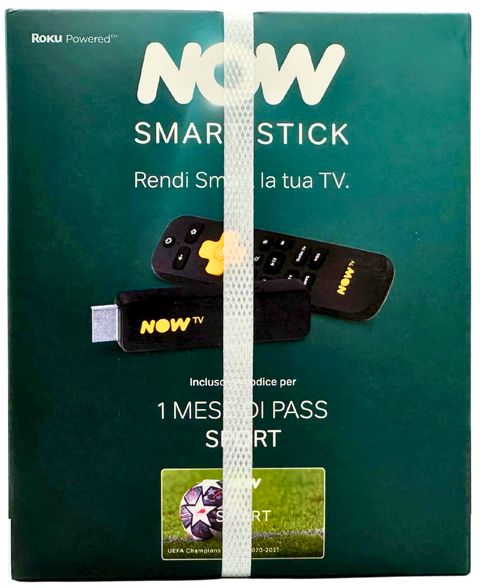 chiavetta Roku Smart Stick NOW TV 3801TT