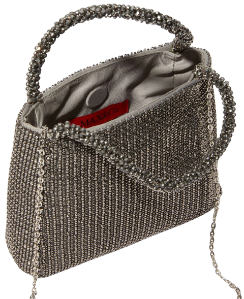 borsa donna MAX&Co. party bag con perline ricamate BEADSBAG 6516085602004