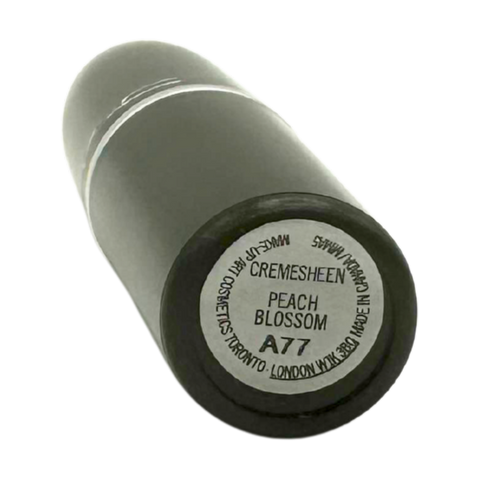 rossetto Mac Cosmetics Cremesheen Lipstick Pearl Collection PEACH BLOSSOM