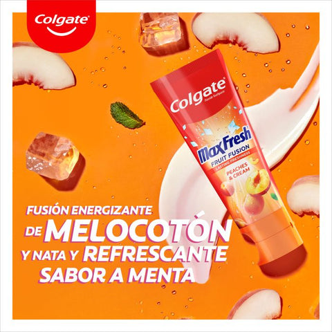 dentifricio Colgate Max Fresh Fruit Fusion PEACHES & CREAM 75 ml