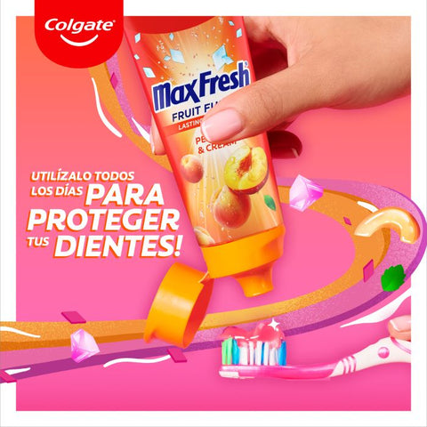 dentifricio Colgate Max Fresh Fruit Fusion PEACHES & CREAM 75 ml