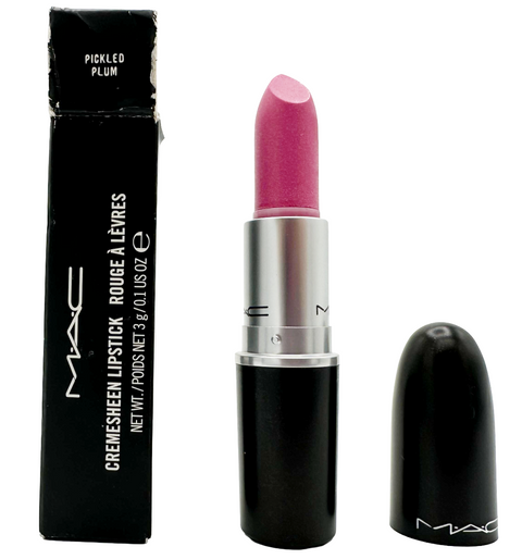 rossetto Mac Cosmetics Cremesheen Lipstick Pearl Collection PICKLED PLUM