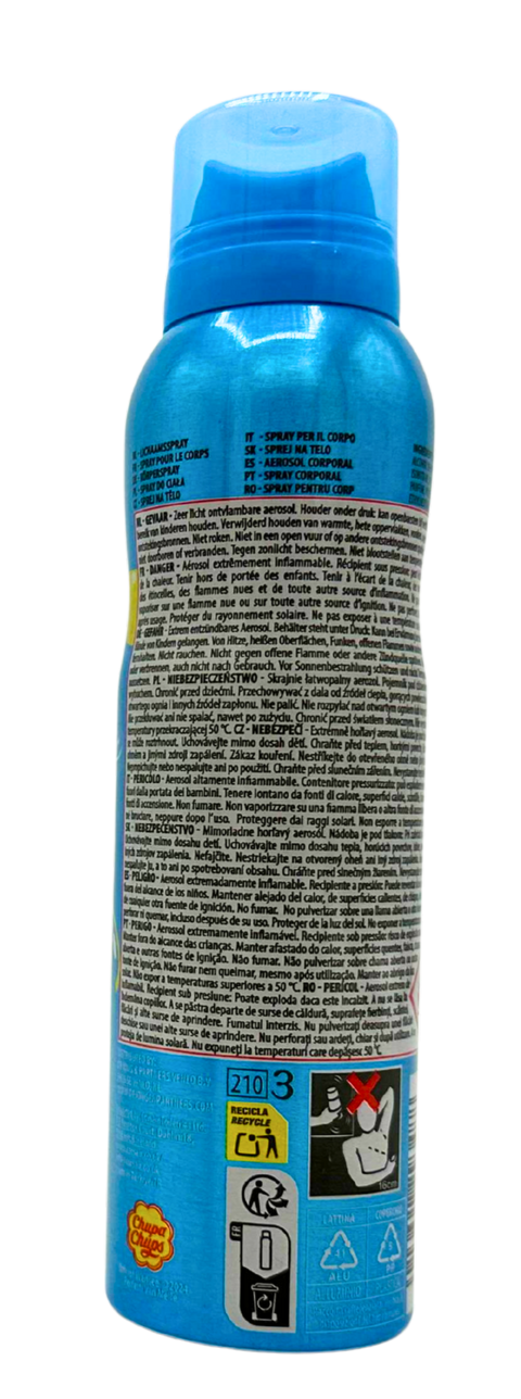 spray corpo profumato Chupa Chups Body Spray PINEAPPLE COCO SPLASH 150 ml