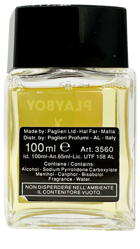 after shave Playboy Paglieri Art. 3560 splash 100 ml