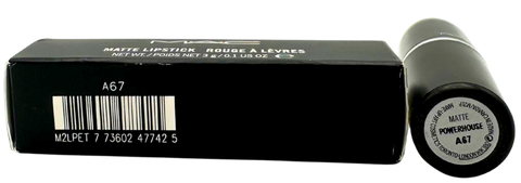 rossetto Mac Cosmetics Matte Lipstick POWERHOUSE