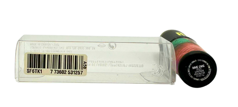 rossetto Mac Cosmetics Frost Lipstick Brooke Candy Raver Girl RAVE CHIC