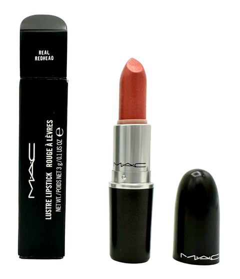 rossetto Mac Cosmetics Lustre Lipstick MAC is Beauty REAL REDHEAD