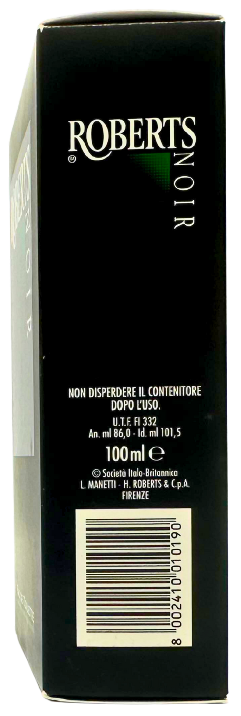 profumo uomo Eau de Toilette Manetti & Roberts Noir splash 100 ml