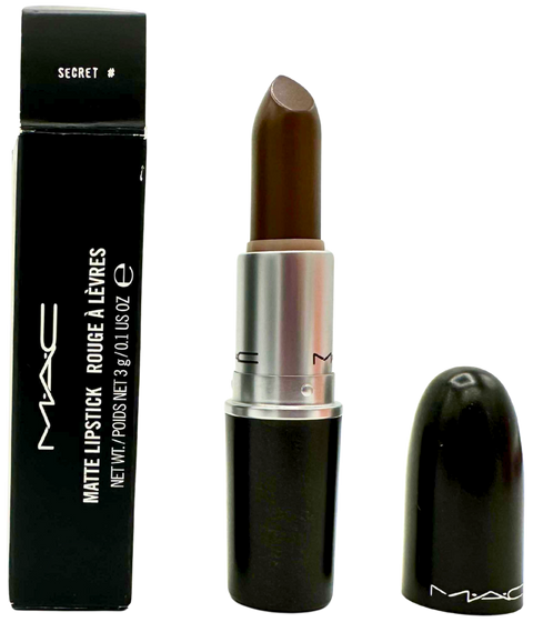 rossetto Mac Cosmetics Matte Lipstick SECRET #