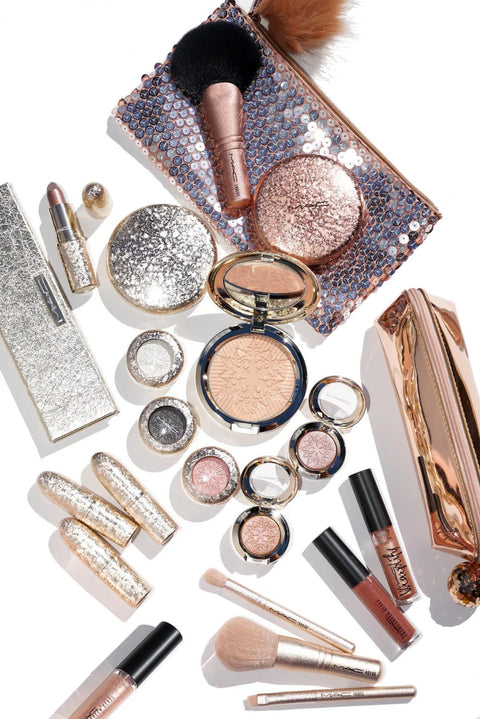 rossetto Mac Cosmetics Frost Lipstick Snowball Collection SHIMMER & SPICE