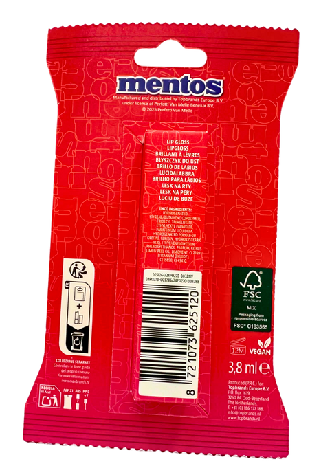 lucidalabbra Topbrands Lip Gloss Swirl Mentos STRAWBERRY