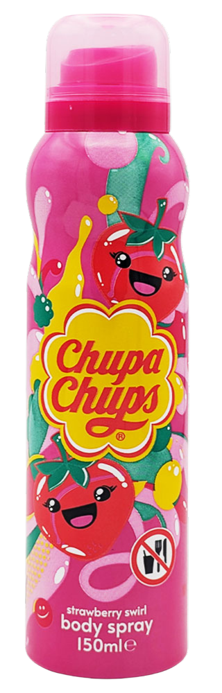 spray corpo profumato Chupa Chups Body Spray STRAWBERRY SWIRL 150 ml