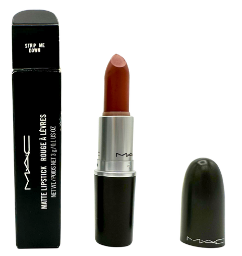 rossetto Mac Cosmetics Matte Lipstick STRIP ME DOWN