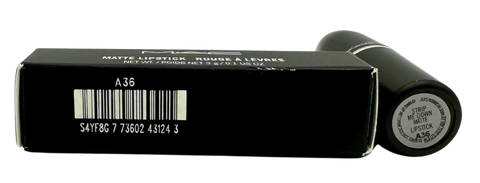 rossetto Mac Cosmetics Matte Lipstick STRIP ME DOWN