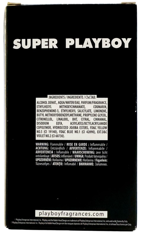 profumo uomo Eau de Toilette Playboy SUPER PLAYBOY spray for Him 60 ml