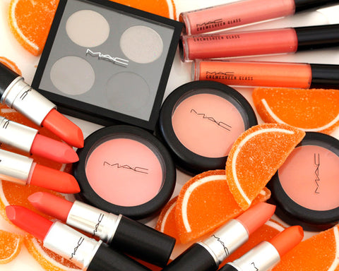 rossetto Mac Cosmetics Amplified Lipstick All About Orange NEON ORANGE