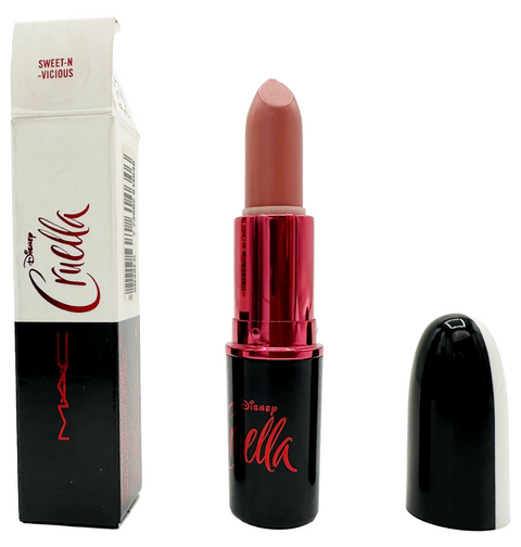 rossetto Mac Cosmetics Matte Lipstick Disney Cruella SWEET-N-VICIOUS