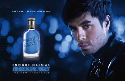 profumo uomo Eau de Toilette Enrique Iglesias ADRENALINE NIGHT natural spray 100 ml