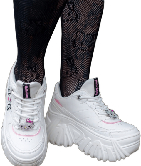sneakers plateau donna Bershka x Sanrio Hello Kitty 1501/160/001 n° 36