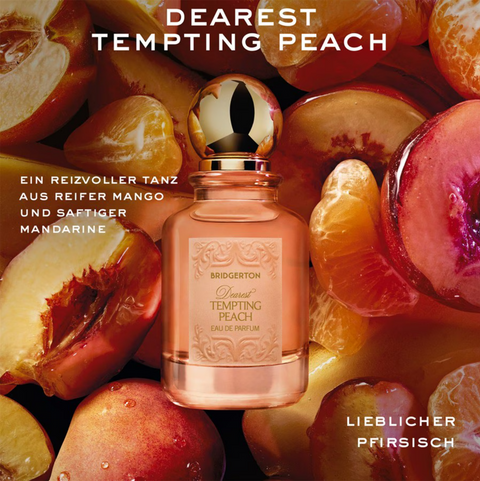 profumo donna Eau de Parfum Bridgerton Dearest TEMPTING PEACH spray 50 ml