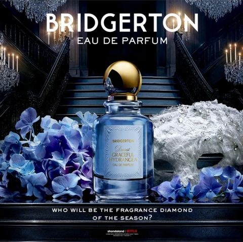 profumo donna Eau de Parfum Bridgerton Dearest GRACEFUL HYDRANGEA spray 50 ml