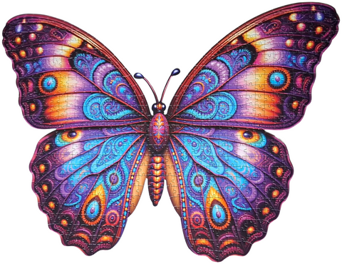 puzzle sagomato Grafix Shaped Puzzle BUTTERFLY - FARFALLA