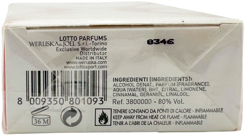 profumo donna Eau de Toilette Lotto WOMAN natural spray 50 ml