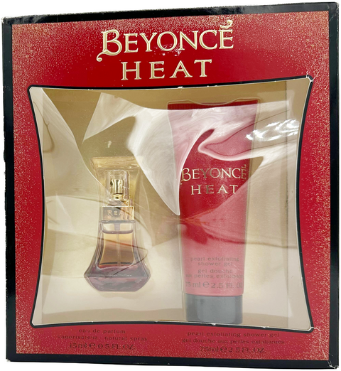set profumo donna Beyoncè HEAT Eau de Parfum 15 ml + Pearl Exfolianting Shower Gel