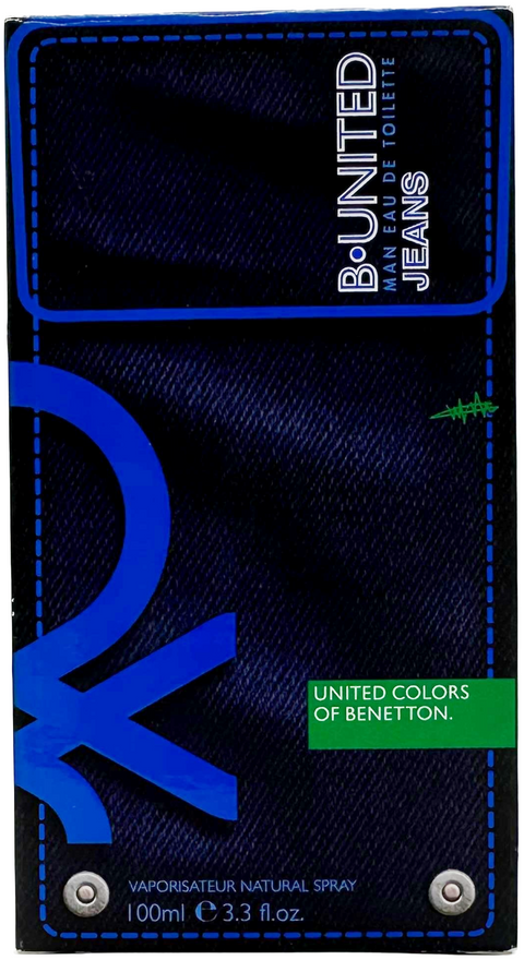 profumo uomo Eau de Toilette United Colors Of Benetton B UNITED JEANS MAN natural spray 100 ml