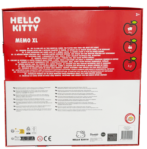 gioco da tavolo Sanrio Hello Kitty Memo XL