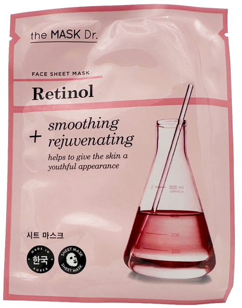 maschera viso coreana tessuto The MASK Dr. Retinol Smoothing + Rejuvenating 20 ml