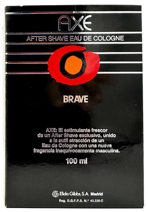 after shave Eau de Cologne Elida Gibbs S.A. Axe Brave splash 100 ml