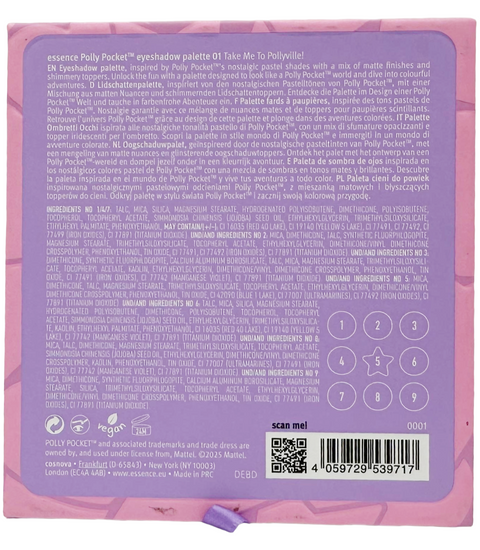 palette ombretti Essence Polly Pocket EYESHADOW 01 Take Me To Pollyville!