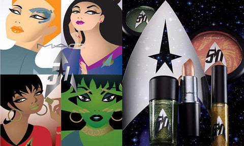 rossetto Mac Cosmetics Frost Lipstick Star Trek THE ENEMY WITHIN